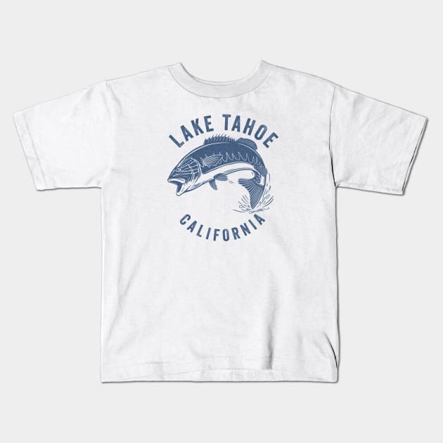 Lake Tahoe California Kids T-Shirt by Eureka Shirts